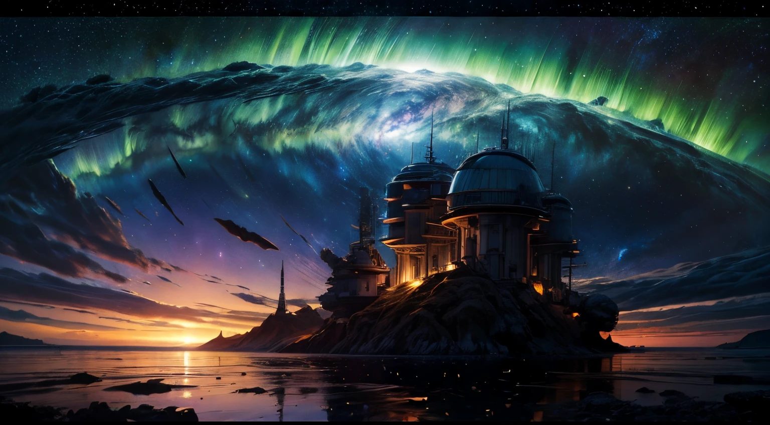 (La mejor calidad,4k,8k,Altas Resoluciones,Obra maestra:1.2),Ultra detallado,(realista,fotorrealista,fotorrealista:1.37),arte planetario,sistema solar,cielo nocturno,estrellas brillantes,Cosmic Wonders,Cuerpos celestes,planetas en movimiento,Orbiting planets,space exploration,astronomy,Viaje interestelar,exoplanetas,alien worlds,galaxias distantes,Nebulosas,viveros estelares,Explosiones estelares,Milky Way Galaxy,intergalactic journey,cosmic dust,Continuo espacio-tiempo,Materia oscura,revelando el universo,Belleza infinita,astrophotography,Galactic Adventures,universo misterioso,Cosmic Energy,Explorando lo desconocido,Constelaciones estelares,Celestial Navigation,stellar dynamics,Deep space exploration,CosmicLandscapes,vista de astronauta,universo espectacular,Paisajes impresionantes,horizontes lejanos,Espacio luminoso,Estrellas pulsantes,cosmic ballet,Paisaje lunar,visiones de otro mundo,enigmatic space,cosmos cautivador,ever expanding universe,auroras coloridas