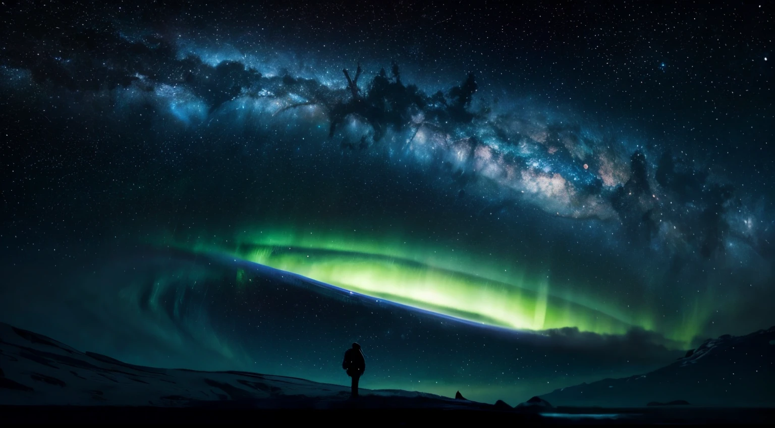(La mejor calidad,4k,8k,Altas Resoluciones,Obra maestra:1.2),Ultra detallado,(realista,fotorrealista,fotorrealista:1.37),arte planetario,sistema solar,cielo nocturno,estrellas brillantes,Cosmic Wonders,Cuerpos celestes,planetas en movimiento,Orbiting planets,space exploration,astronomy,Viaje interestelar,exoplanetas,alien worlds,galaxias distantes,Nebulosas,viveros estelares,Explosiones estelares,Milky Way Galaxy,intergalactic journey,cosmic dust,Continuo espacio-tiempo,Materia oscura,revelando el universo,Belleza infinita,astrophotography,Galactic Adventures,universo misterioso,Cosmic Energy,Explorando lo desconocido,Constelaciones estelares,Celestial Navigation,stellar dynamics,Deep space exploration,CosmicLandscapes,vista de astronauta,universo espectacular,Paisajes impresionantes,horizontes lejanos,Espacio luminoso,Estrellas pulsantes,cosmic ballet,Paisaje lunar,visiones de otro mundo,enigmatic space,cosmos cautivador,ever expanding universe,auroras coloridas