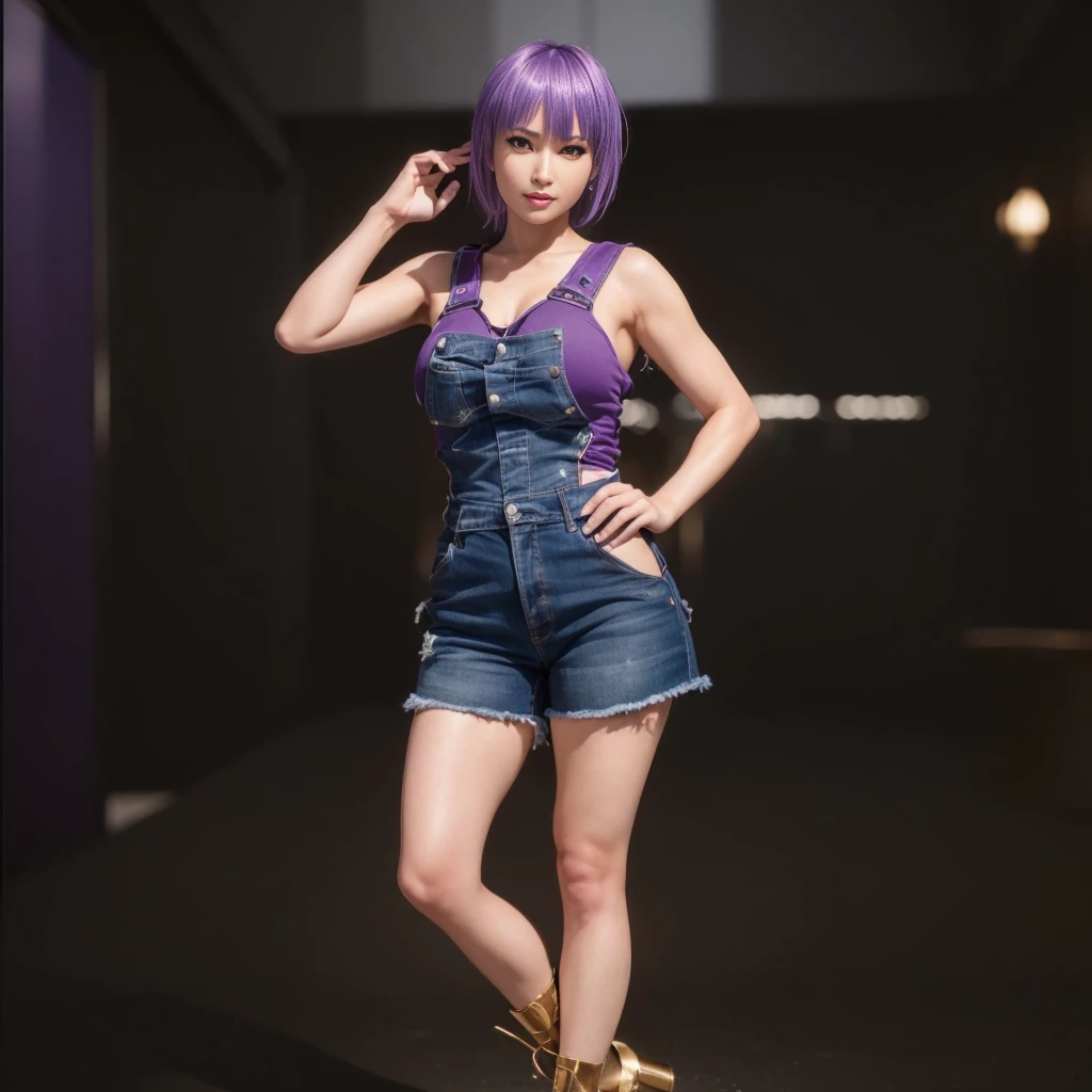 "AYANE" (best quality,ultra-detalhado,Realistic:1.37), retrato, Detailed eyes and facial features, olhos castanhos, textura de pele delicada e suave, Corpo Perfeito, textura ultra realista, maquiagem perfeita, expression serious