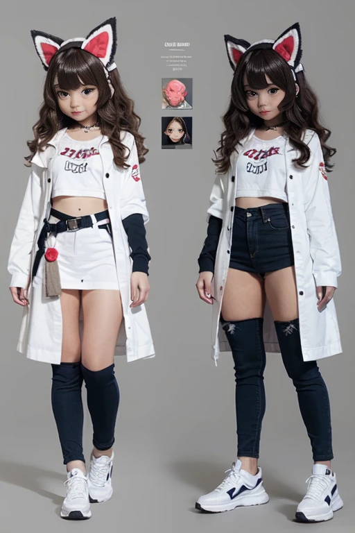 Character design, 1 girl