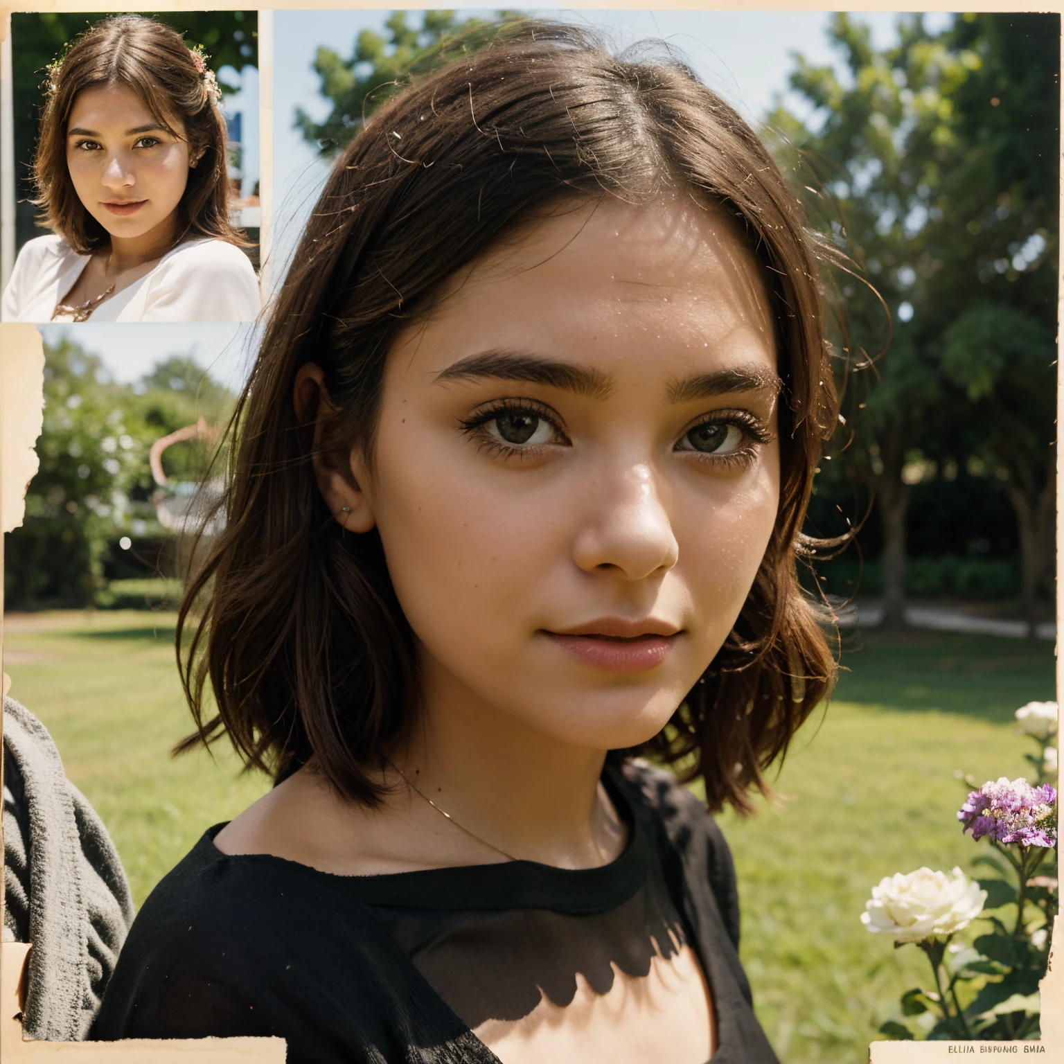Collage based on the name Ella