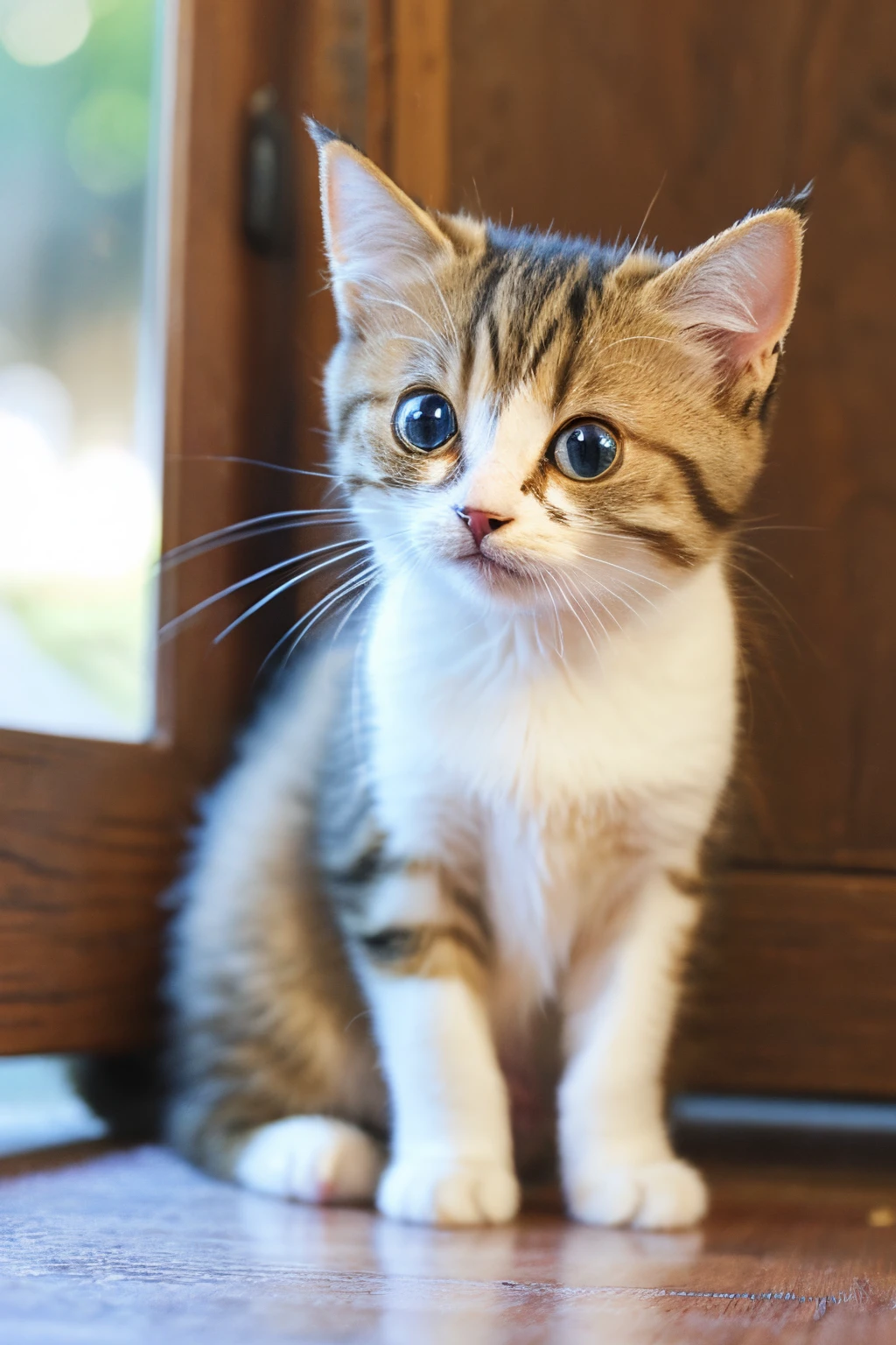 cat、cute little、frontage