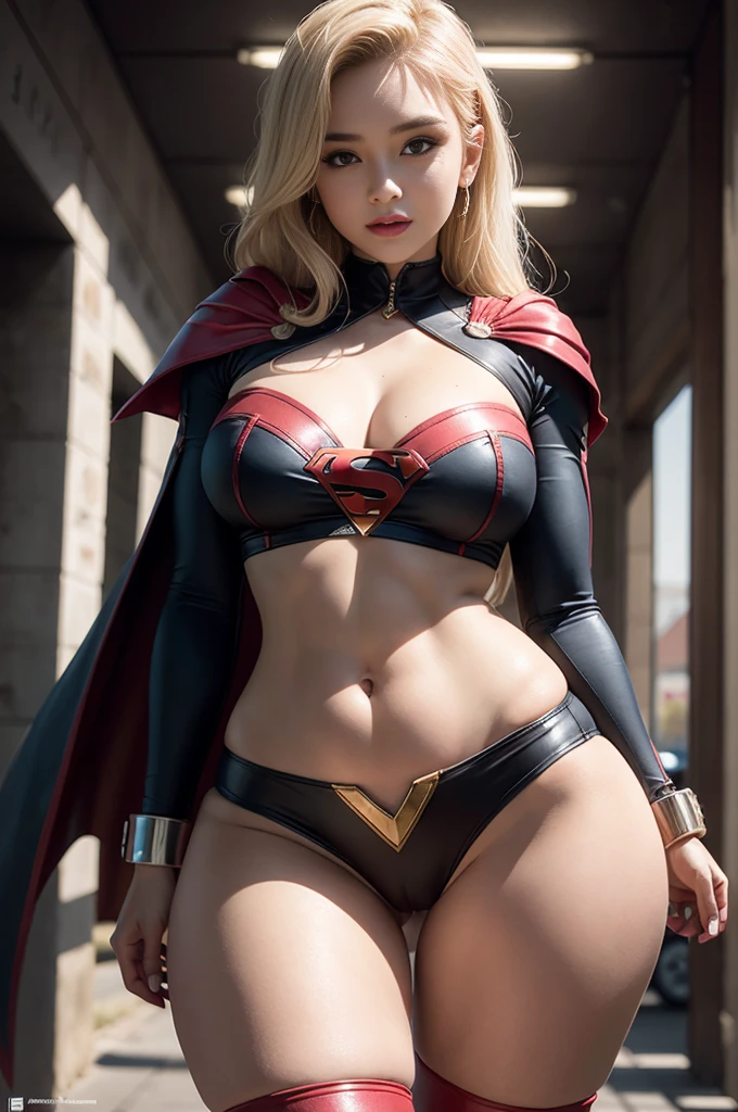 Arte Oficial, Unity 8k papel de parede, ultra detalhado, Beautiful and Aesthetic, Beautiful, master part, best quality, (Zemaranhar, mandala, emaranhado, emaranhar), 1 mulher, (Supergirl), MILF BBW, rabo de cavalo loiro, olhos azuis, pequeno, capa vermelha, saia vermelha, Botas vermelhas, tampo azul, seios grandes, Clavicle exposed, exposed neck, cintura exposta, Voando acima da paisagem urbana, gota de suor, Desviando o olhar, Cyberpunk, adicionar_detalhe, Supergirl, tempestade, epic scene,Detalhes complexos, hiper sexualizada, Hiper provocativo, , Sorriso, hiper ta, Sagging , Sagging Tits , Clivagem profunda, Cameltoe completo, Hiperresolución, sardas cheias, thick, juicy lips, Olhos grandes, roupas mal reveladoras, mamilo exposto, expor pelos pubianos