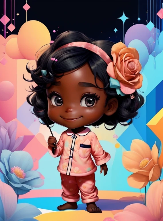 ) ((cute black baby girl smiling with pajamas with flowers and pillows)) - Criador: Walt Disney2023) ), ,, ( Walt Disney acolchoamento ,multidimensional geometric wall PORTRAIT, arte, Chibi,
Yang08k, lindo, Colouring,Rose
Primary works, qualidade superior, melhor qualidade, Arte Oficial, Beautiful and Aesthetic,)) ), ,, Walt Disney acolchoamento ,multidimensional geometric wall PORTRAIT, arte, Chibi,
Yang08k, lindo, (Colouring, rosa), amarelo ,azul ,vermelho e branco)
Primary works, qualidade superior, melhor qualidade, Arte Oficial, Beautiful and Aesthetic,