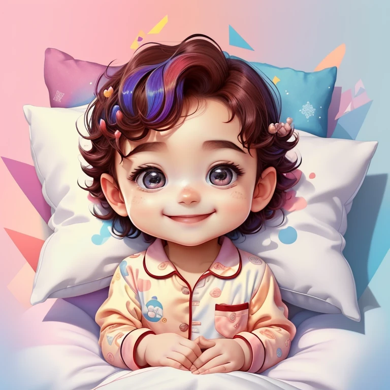 ) ((cute baby boy smiling with pajamas holding a big pillow)) - Criador: Walt Disney2023) ), ,, ( Walt Disney acolchoamento ,multidimensional geometric wall PORTRAIT, arte, Chibi,
Yang08k, lindo, Colouring,Rose
Primary works, qualidade superior, melhor qualidade, Arte Oficial, Beautiful and Aesthetic,)) ), ,, Walt Disney acolchoamento ,multidimensional geometric wall PORTRAIT, arte, Chibi,
Yang08k, lindo, (Colouring, rosa), amarelo ,azul ,vermelho e branco)
Primary works, qualidade superior, melhor qualidade, Arte Oficial, Beautiful and Aesthetic,