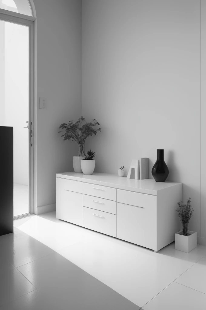 minimalist, simple, clean, minimalistic, sleek design, white space, geometric shapes, minimal details, minimal color palette, black and white, clean lines, simplicity, minimalistic furniture, serene, uncluttered, less is more, minimalistic architecture