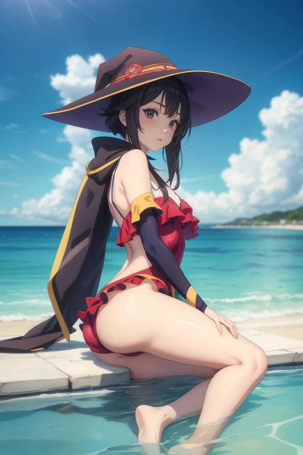 Megumin obra maestra, La mejor calidad, Sibitai.Con vista previa, 1 beautiful girl 10 years old slim, Small Long Swimsuit, mar olas playa atardecer de verano, UHD, Obra maestra, Anatomically correct, Detalles altos, Altas Resoluciones, La mejor calidad, Super detail, 8k Anime girl in blue swimsuit posing in the ocean., wearing a swimsuit, swimsuit, Bikini realista, swimming suit, wet swimsuit, seductora chica de anime, en la playa, hermosa chica de anime, Linda chica con traje sin mangas, in a gold one piece swimsuit, Hermoso y atractivo anime adolescente, (Chica anime), en el mar, Atractiva chica de anime, linda chica de anime 15-year-old female, (tmasterpiece: 1.4), (8k, Realiy, RAW photograph, Mejor calidad: 1.4), rusa, (1 girl in), Cara hermosa, (Caras reales: 1.4), (Cabello caramelo, Pelo largo blanquecino: 1.einados, Realistic purple eyes, hermosos ojos detallados, (realskin: 1.ieles hermosas, atractivo, ultrahigh resolution, Ultra foto realsisim, K HD, the golden ratio, (Cara detallada: 1.4), desnuda. con pelo corto y negro,Bragas transparentes blancas empapadas,NSFW,El grande,Big butt emphasis,The nipple areola has a clear shape,gaze at the camera,sitting on the couch,La forma de los genitales es transparente y transparente,Empapado de sudor,Poses lascivas(Doblar las rodillas y las piernas abiertas)