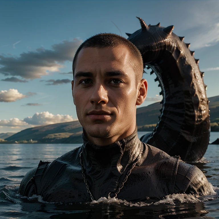 the loch ness monster with a buzz cut