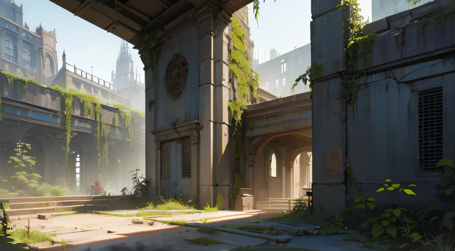 In a post-apocalyptic world, crear una academia con un muro imponente a su alrededor.
(La mejor calidad,4k,8k,Altas Resoluciones,Obra maestra:1.2),Ultra detallado,(realista,fotorrealista,fotorrealista:1.37),HDR,UHD,Studio lighting,Pintura ultrafina,foco nítido,physically based representation,extreme detail description,profesional,vivid colors,Bokeh,portrays a post-apocalyptic world,una academia rodeada por un muro imponente,terreno desolado fuera de la pared,La pared cubierta de graffitis y marcas.,Coches destrozados y escombros esparcidos por todos lados.,el edificio de la academia alto y fortificado,construido con materiales recuperados,Giant metal doors that protect the entrance.,mysterious atmosphere that surrounds the environment,Overgrown vines and plants climbing the walls,An eerie silence broken only by the howling of the wind.,estudiantes vestidos con uniformes andrajosos,carrying weapons as a means of protection,grim determination on their faces,El interior de la academia decorado con restos del pasado.,una mezcla de elementos futuristas y decadentes,Grandes aulas llenas de luz y conocimiento.,Flashing screens showing holographic lessons.,una biblioteca con libros y pergaminos antiguos,Secret underground tunnels leading to hidden chambers.,State-of-the-art combat and survival training facilities.,A rooftop garden that provides a small oasis in the midst of desolation.,Un horizonte lejano que promete un rayo de esperanza.,emphasizing the contrast between despair and resilience.