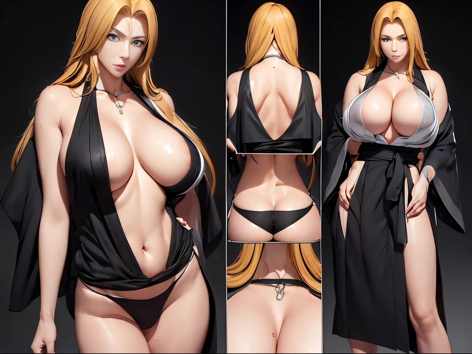 (((rangiku Matsumoto)))8k,((de BLEACH ))((lleva su hakama))(((rengiku matsumoto de bleach)))(((ella posa cat walk)))(((Amazing tits)))caliente, hermosa,((Hornie)),(((matsumoto)))((tiene nalgotas)))8k,((parece un render 3d)) hiperrealista todo como un motor irreal trazado de rayos render ((estilo humano hiperealista)),(((Empty dark background))). hiperrealista todo como un motor irreal trazado de rayos render estilo humano realista ,(((Empty dark background)))., (((emptyback ground)))Suavemente iluminado, Intimo exquisito detalle, foco nítido, intrincadamente detallado, rewarded photography, small-catchlight, bajo contraste, alta nitidez, facial-symmetry, profundidad de campo, cinematic background, Renderizado del motor irreal, Imagen central, dream-like, Suavemente iluminado, intimo, imagen de cuerpo completo ,cuerpo completo,((tetona)),((piernas torneadas)) perfect ass ecchi, hdri