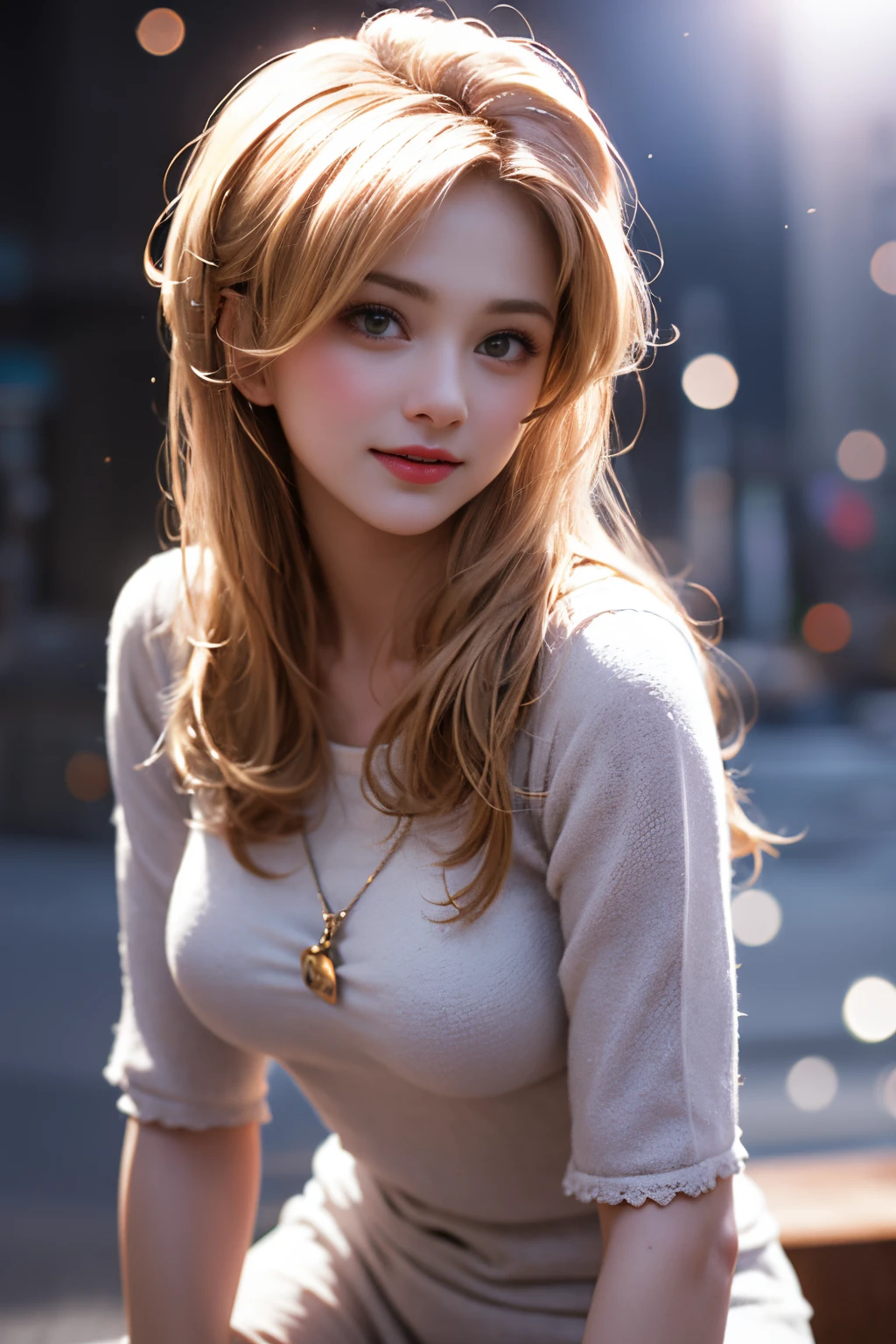 nsfw,Highest Quality, Highest image quality, RAW Photos, Realistic, Photorealsitic, ultra detailed and beautiful, highest details, 1young girls, good-looking, Beautiful fair skin and luster, Beautiful eyes are big and bright, Small mouth and thin lips, hijabi, Goodness of style and slenderneseautiful big breasts:1.3), She has a cheerful personality and a cute smile......, Natural makeup, Pearl Pin Cripantasy see-through costume with cute details and wide breasts:1.5), Cute little girl s, beautiful girl illuminated by seven colors of light, Irridescent color,