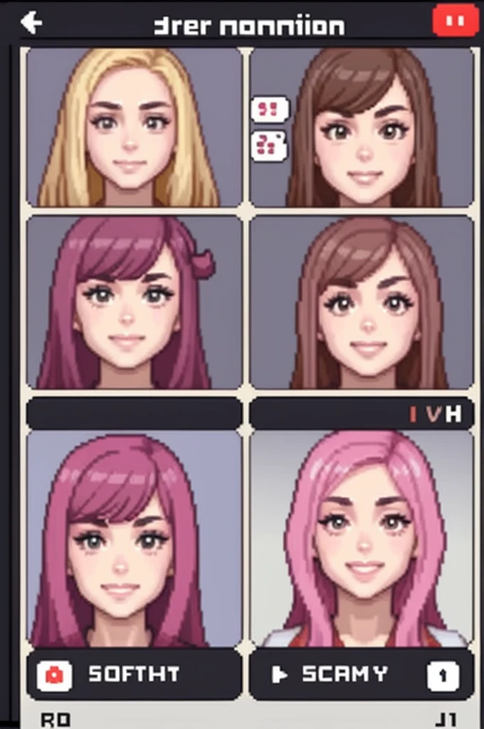 date simulator portrait females only