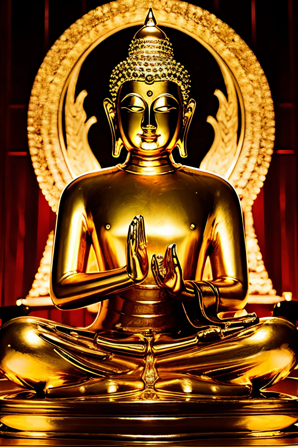 Buddha golds Deities々Right