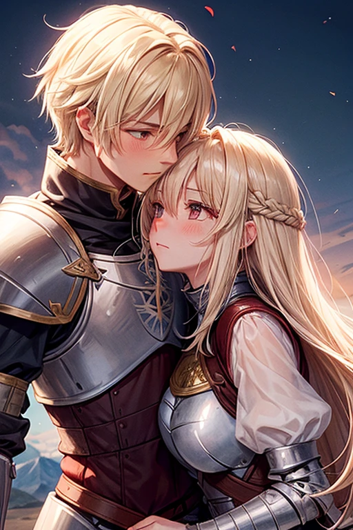 um homem e uma mulher. uma sacerdotisa e um feiticeiro com cabelos curtos. uma floresta misteriosa. renderizações hiperdetalhadas, estilo anime, 8k, olhos detalhados, olhos perfeitos, epic, dramatic, genial, corpo inteiro, design e detalhes intrincados, lighting dramatic, 8k, rosto detalhado