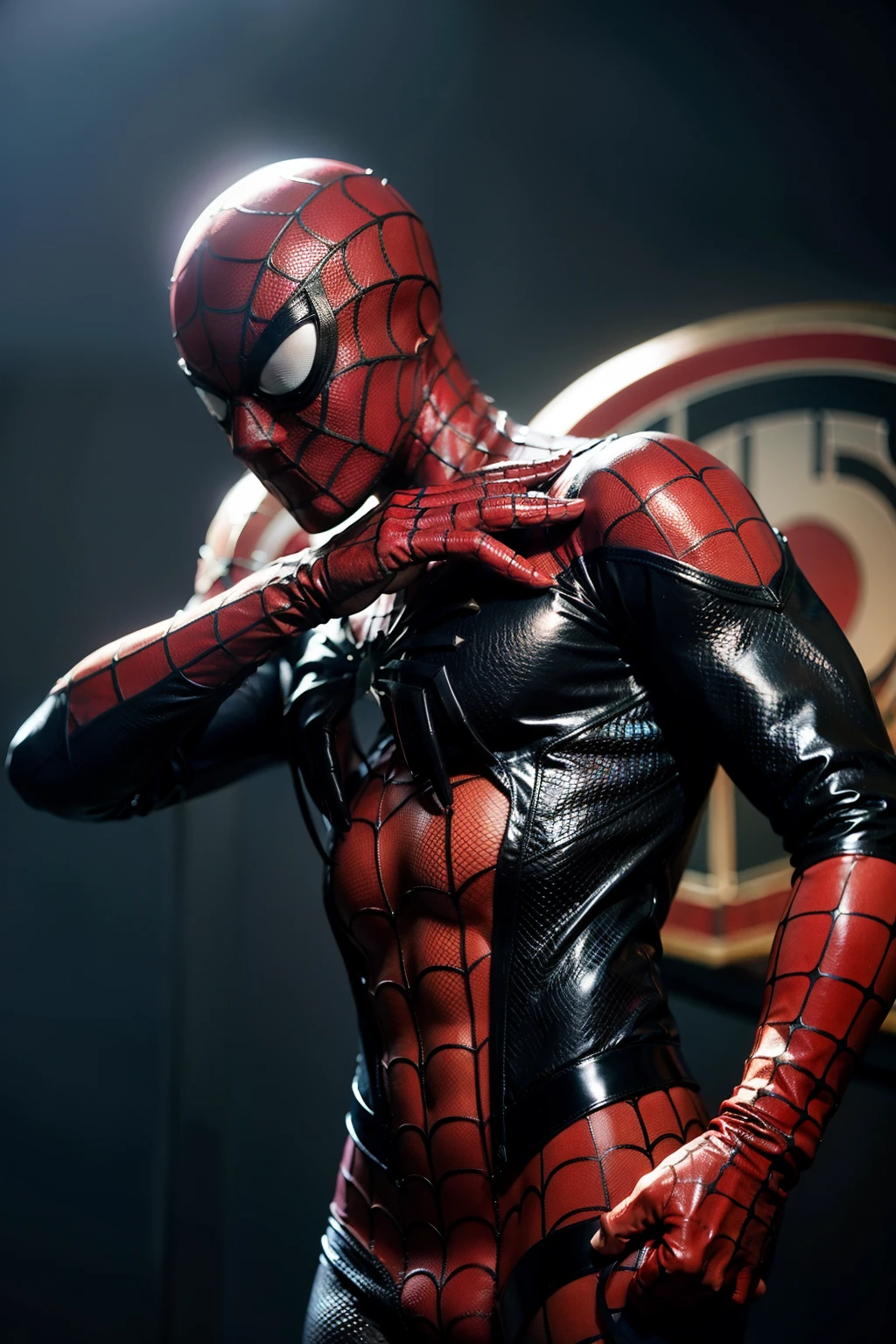 Blacken Spider-Man