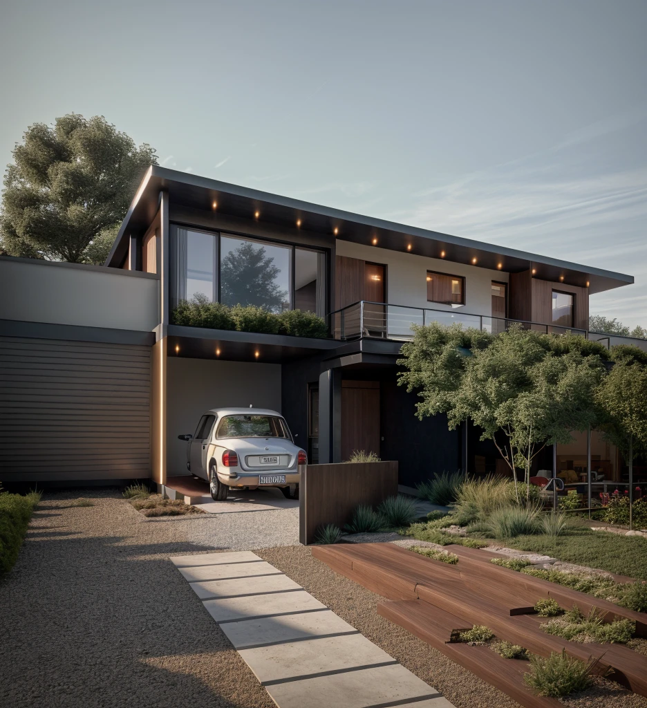 RAW photo, Masterpiece, high quality, best quality, realistic, super detailed, exterior, outdoor, Bauhaus style house, greenhouse, modern, dynamic (RAW photo, realistic, quality best, masterpiece:1.2), (super realistic, photo realistic:1.2), high quality, (dark light: 1.2), perfect light, Archdaily (day:1.1), vivid colors, vray rendering