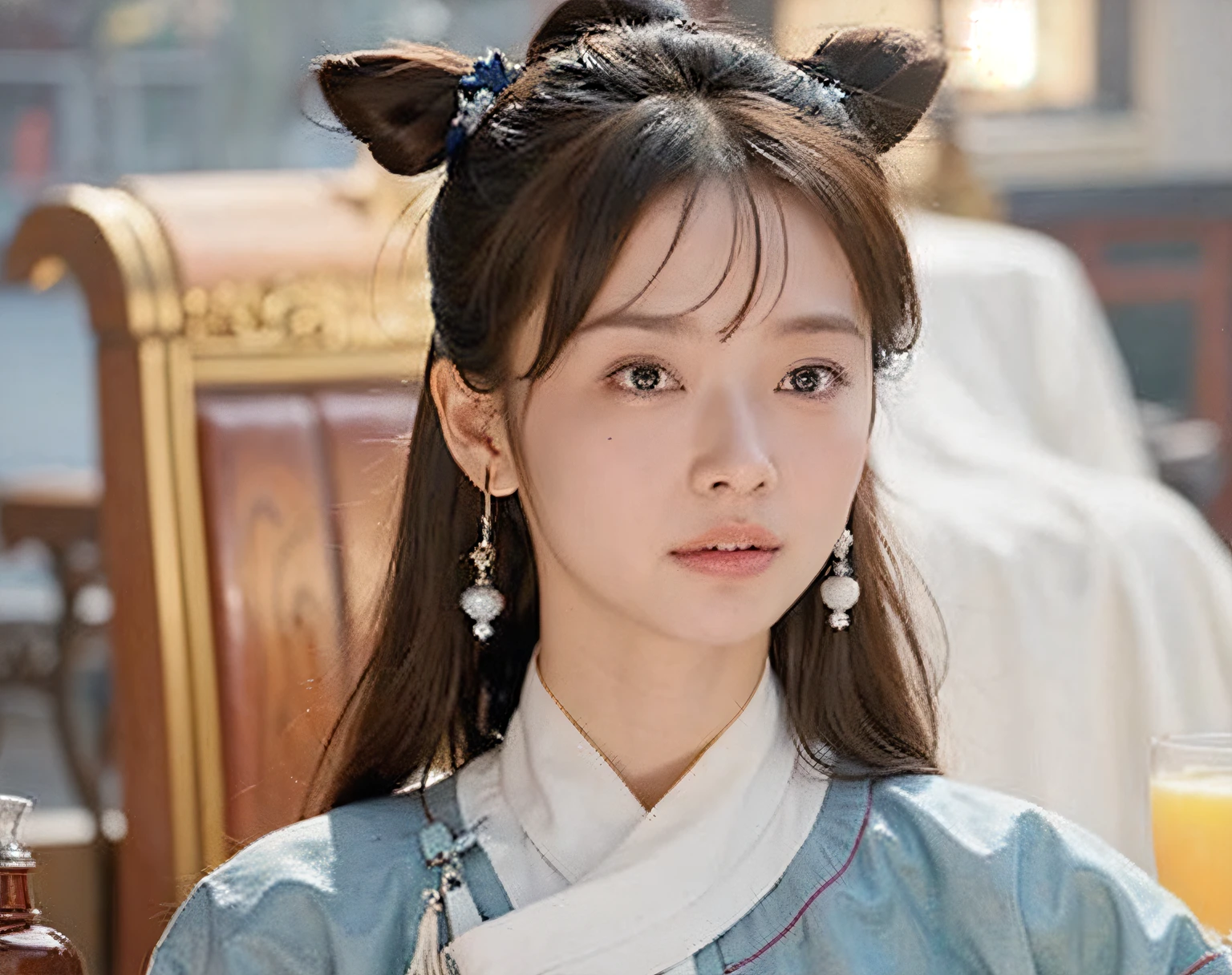 exquisite facial features,largeeyes,A high resolution,4 angles