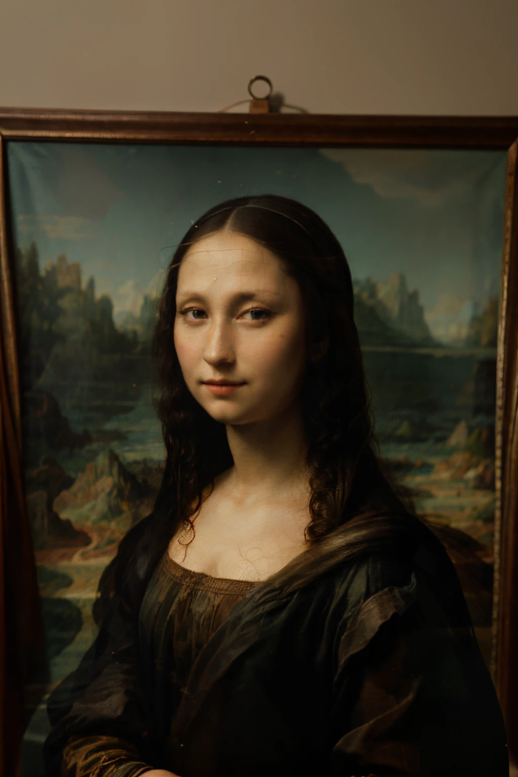 mona lisa background only