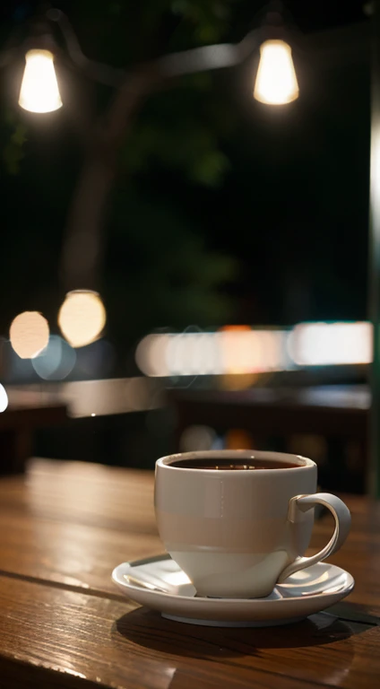 Zeiss_style,cup of coffee on the table,outdoors at night,masterpiece, best quality,super detailed, high resolution, very detailed, 8k uhd, (fidelity, fidelity: 1.5),(natural light), amazing, photon mapping, radiosity, amazing physically based rendering, fine detail, best, high quality , RAW Photo, (Bokeh: 0.8), Realistic, (Depth of Field: 0.8),Bokeh background,