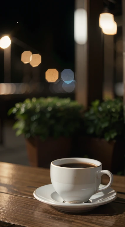 Zeiss_style,cup of coffee on the table,outdoors at night,masterpiece, best quality,super detailed, high resolution, very detailed, 8k uhd, (fidelity, fidelity: 1.5),(natural light), amazing, photon mapping, radiosity, amazing physically based rendering, fine detail, best, high quality , RAW Photo, (Bokeh: 0.8), Realistic, (Depth of Field: 0.8),Bokeh background,