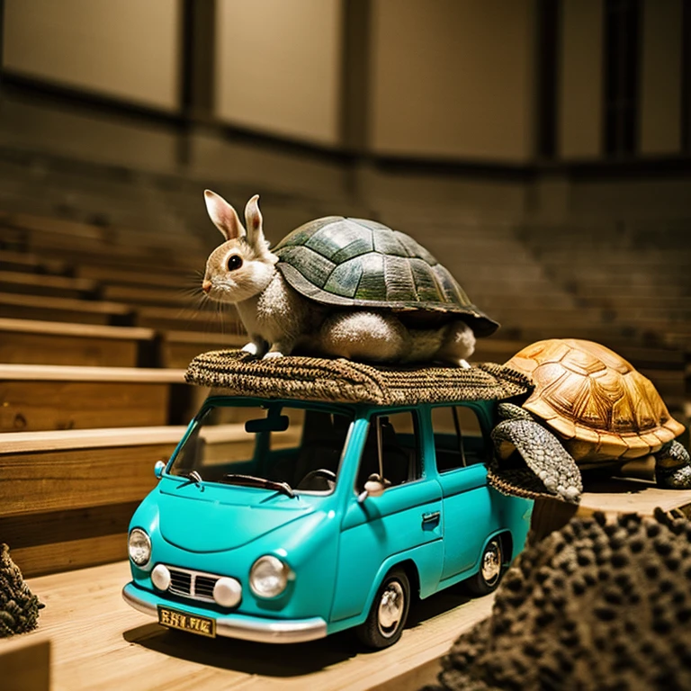Rabbit and tortoise