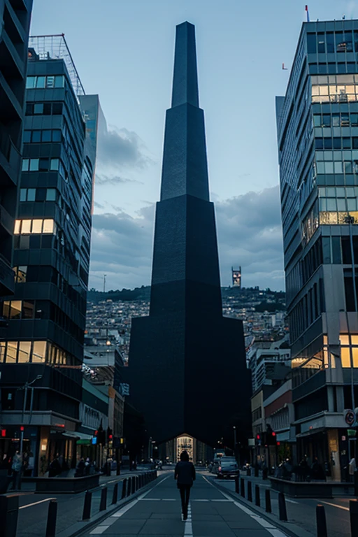 giant Klee in city