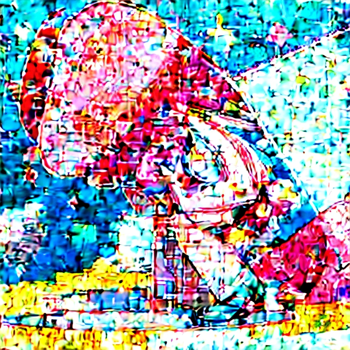 Pink Q version girl,bowing
