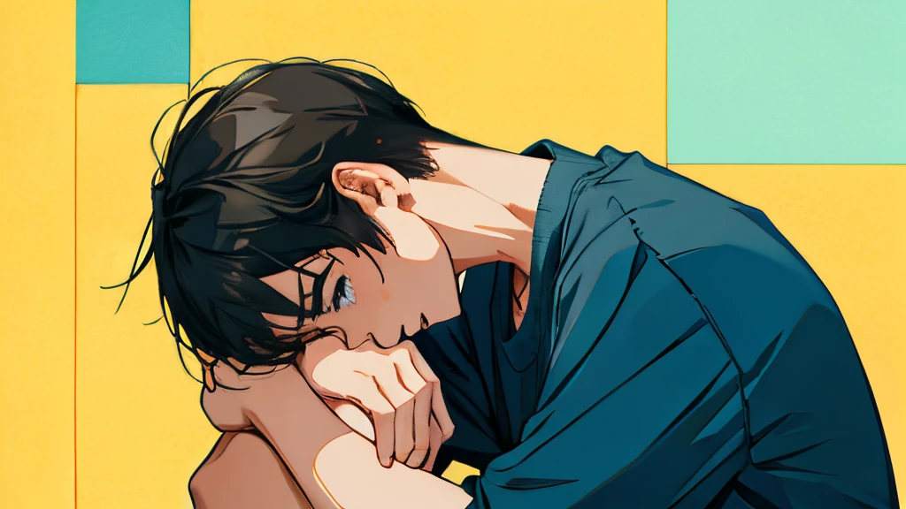 thinking man、　Hold your head、　uneasy、　expectations for the future