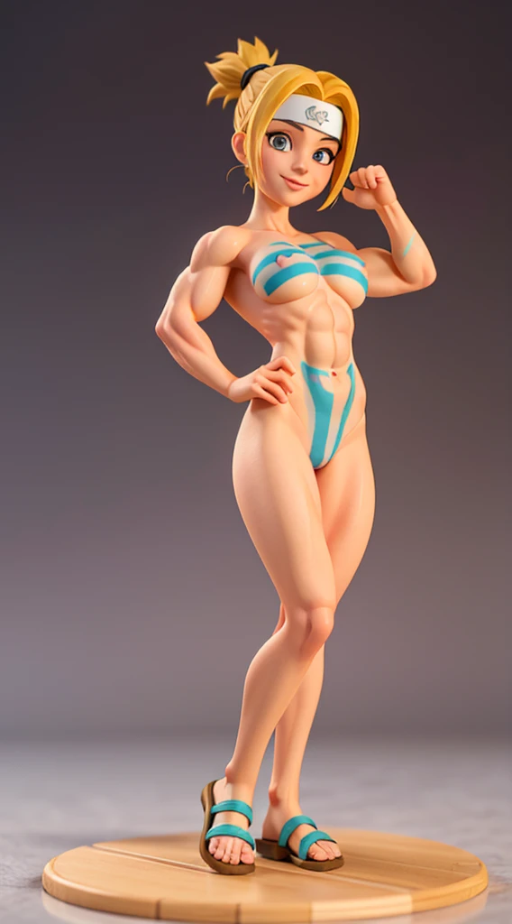 ，(1girll:1.3),，(Muscular female,muscle leg:1.4),,(school swimsuit:1.2),(Opaque white pantyhose:1.3),( standing :1.1),Accurate and perfect face,(Long legs:1.3),hyper HD, Ray traching,
