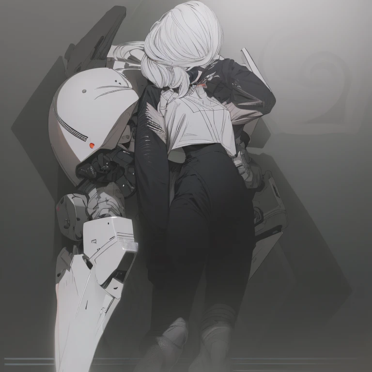 ((La mejor calidad)), ((obra maestra)), (muy detallado:1.3), ...............................................................................................................................................3D, Beautiful (cyberpunk:1.3) Mujer hacker, peinado corto,pelo corto, Volver al visor, cabello grueso, Terminal de ordenador operativo, Pantalla montada en la cabeza, computer server, Pantalla LCD, fiber optic cable, Logotipo de la empresa, HDR (High Dymanic Range), Trazado de rayos, NVIDIA RTX, Super resolution, Irreal 5, Subsoil Scatter, Textura PBR, Post-procesamiento, Anisotropic filtering, profundidad de campo, maximum sharpness and sharpness, Texturas multicapa, Albedo y Highlight Maps, Sombreado de superficies, Accurate simulation of light-material interactions, proporciones perfectas, Renderizado de octanaje, duotone lighting, ISO bajo, balance de blancos, Regla de los tercios, amplia apertura, 8K RAW, efficient sub-pixels, sub-pixel convolution, glow particles, dynamic  pose