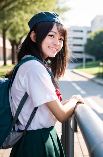 Female college student international student