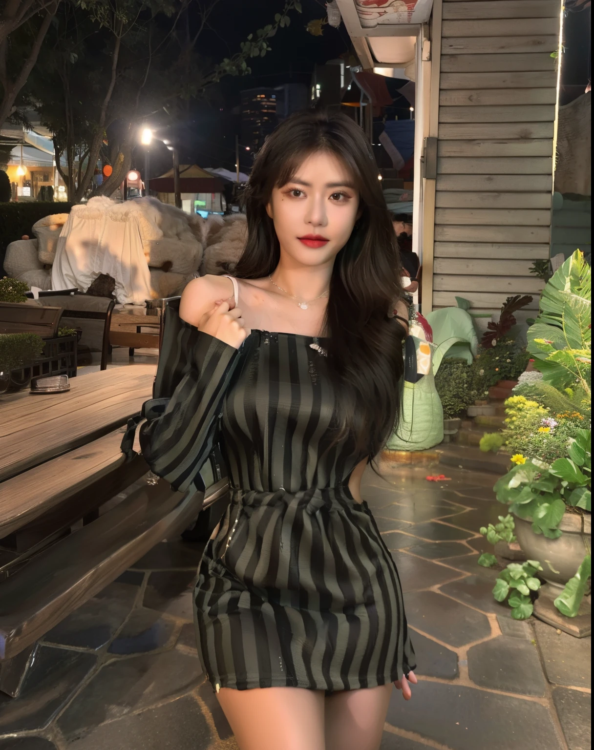 mulher araffe em um vestido curto posando para uma foto, linda mulher coreana jovem, menina coreana, Mulher sul-coreana bonita, Ulzzang, mulher coreana jovem bonita, Modelo de moda feminina coreana, Mulher coreana, linda senhora, Dom Yunjoo, tzuyu de duas vezes, Beautiful Asian girl, Heonhwa Choe, vestido escuro, vestido justo