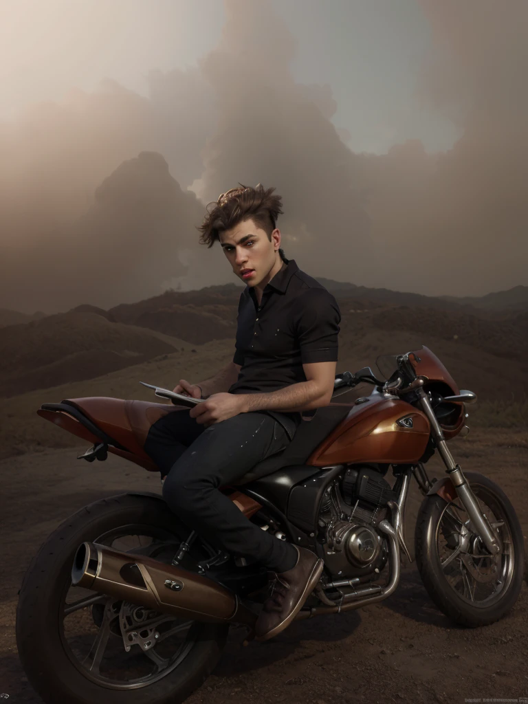 Change the background, handsome boy,and realistic face ,8k ,ultra realistic