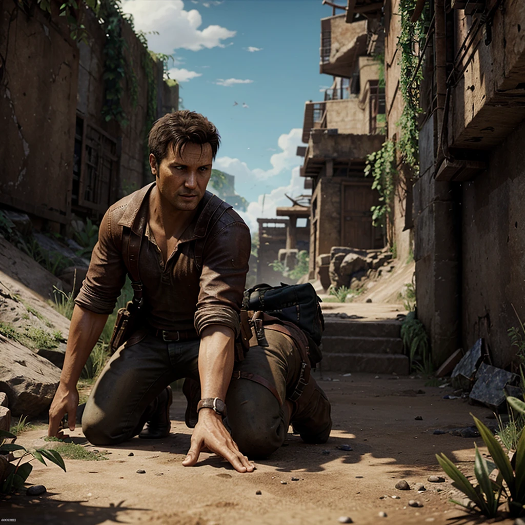 Imagen del videojuego "Uncharted"
