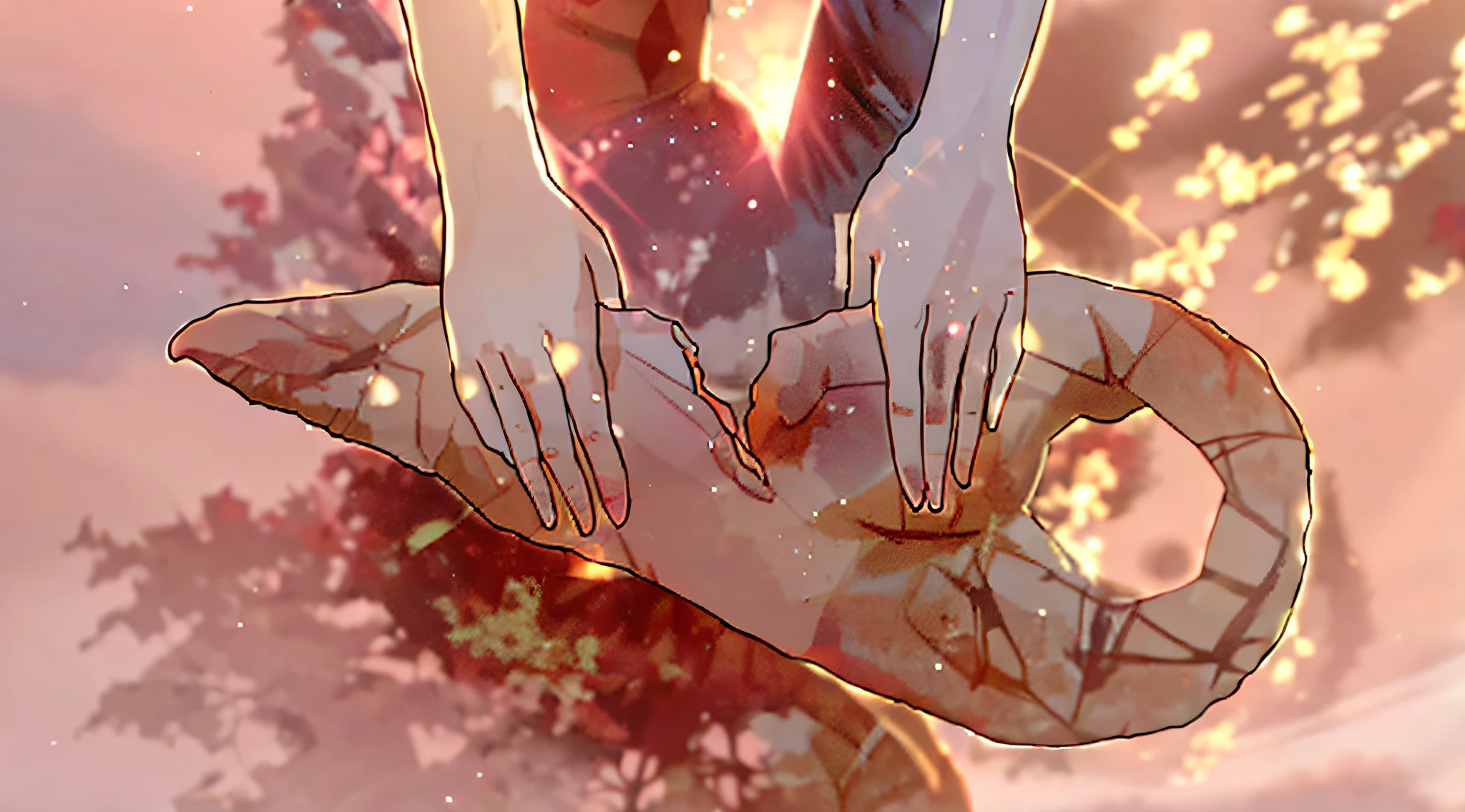 hand holding naan, Nan, Anime, Beautiful, shinkai, vocaloid thumbnail