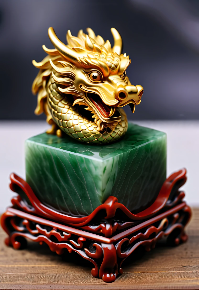 dragon scale，faucet，Chinese totem dragon，scale，china idol，Ancient divine beasts，Jade square seal，Square seal，A symbol of imperial power，golden dragon seal