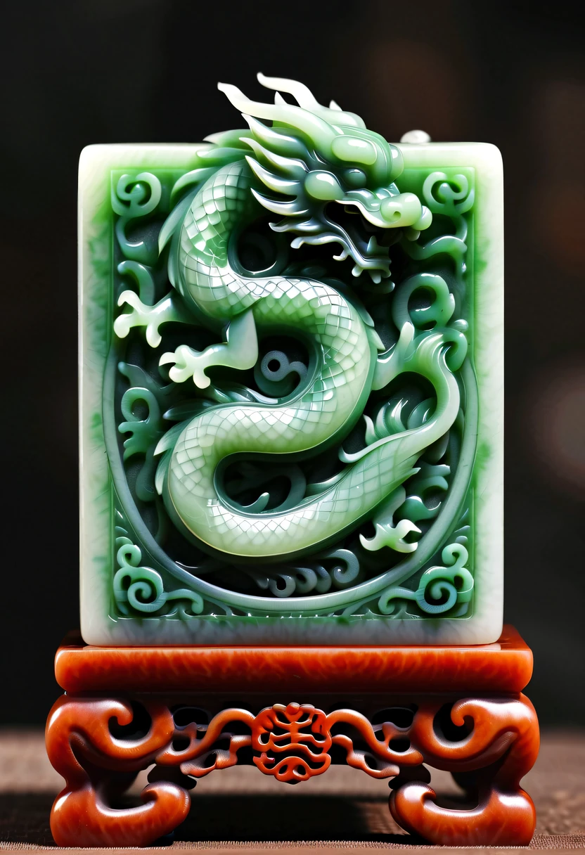 dragon scale,faucet,Chinese totem dragon,scale,china idol,Ancient divine beasts,Jade carved square seal,Square seal,A symbol of imperial power,Dragon Seal
