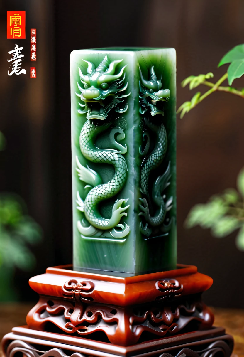 dragon scale,faucet,Chinese totem dragon,scale,china idol,Ancient divine beasts,Jade carved square seal,Square seal,A symbol of imperial power,Dragon Seal