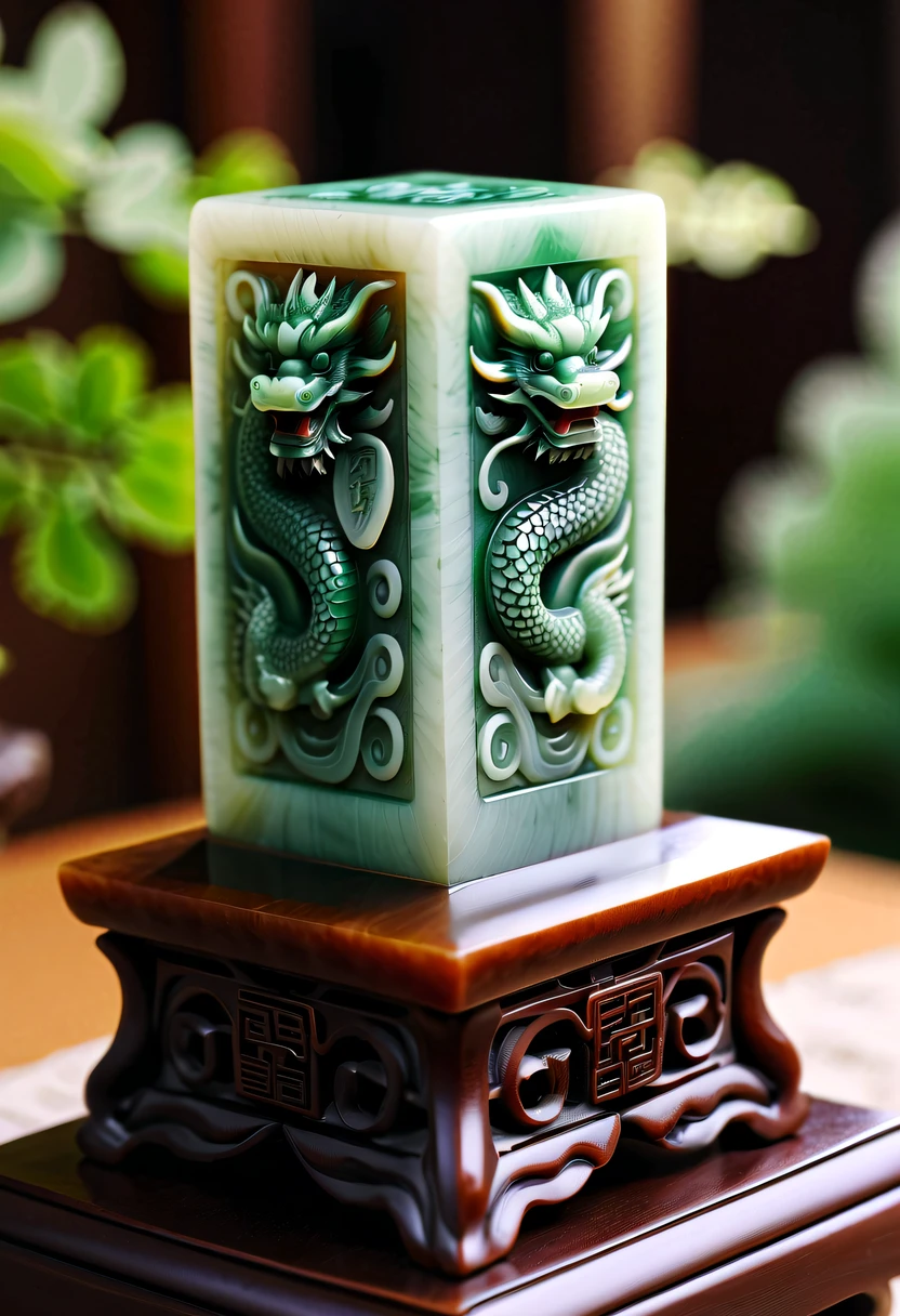 dragon scale，faucet，Chinese totem dragon，scale，china idol，Ancient divine beasts，Jade carved square seal，Square seal，A symbol of imperial power，Dragon Seal