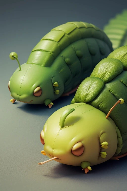 Green caterpillar