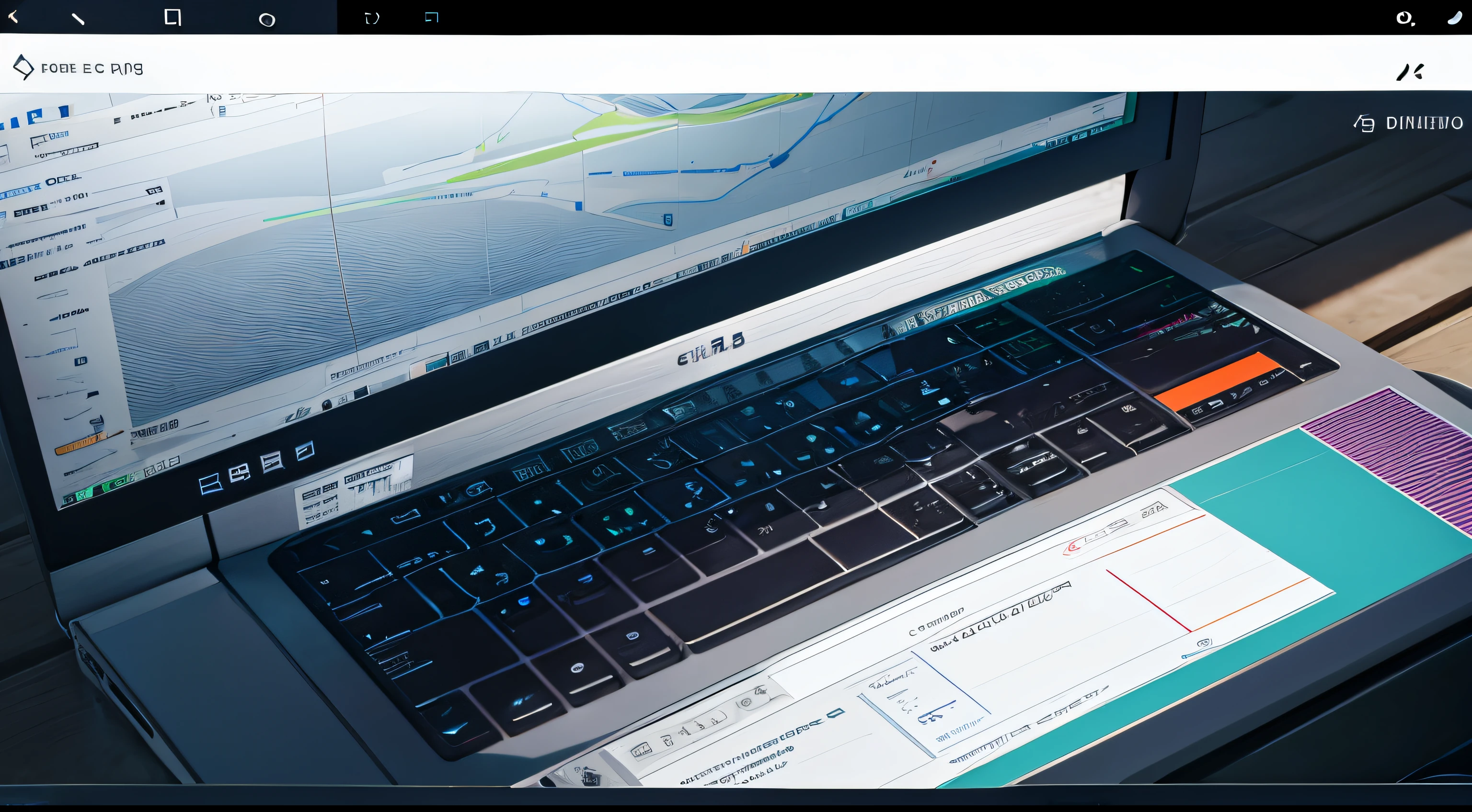 Engaging 3D visualization featuring stunning graphs、glinting