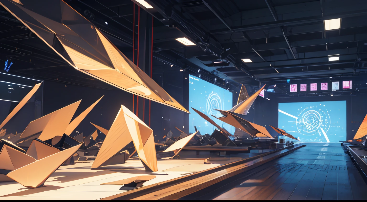 Engaging 3D visualization featuring stunning graphs、glinting