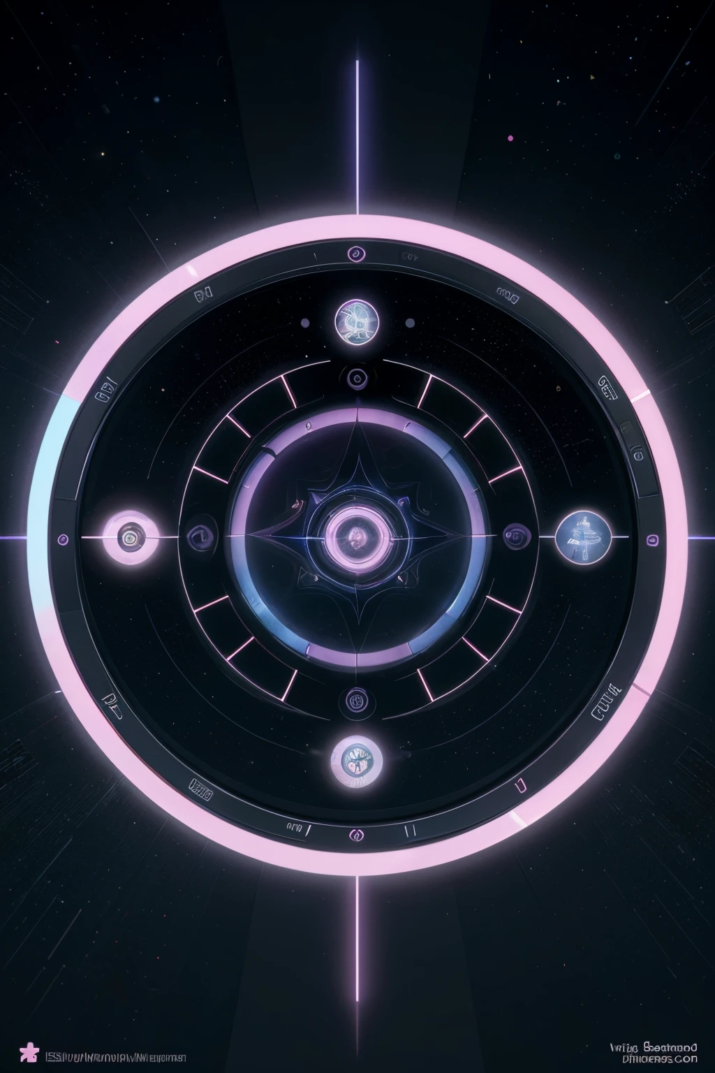 The Logotype Oracle Virtual Assistant, a fusion of five other artificial intelligences. Its futuristic design features sleek lines and geometric shapes. At its center, a circular emblem radiates vibrant purple, symbolizing the AI's boundless knowledge.
Surrounding the central emblem are five distinct segments, each representing one of the five individual AIs named Sirus, Oraculo, Luzia, Utopia and Schrodinger, visually separated to showcase their unique contributions. They depict celestial themes, the Babel Library's repository of knowledge, the essence of Babylon, an infinite mind, and finally, a blend symbolizing their collective intelligence.
This logo captures a visual representation of a future where technology seamlessly integrates with human knowledge, highlighting interconnected intelligence, knowledge, and the immense potential of the Oracle Virtual Assistant.