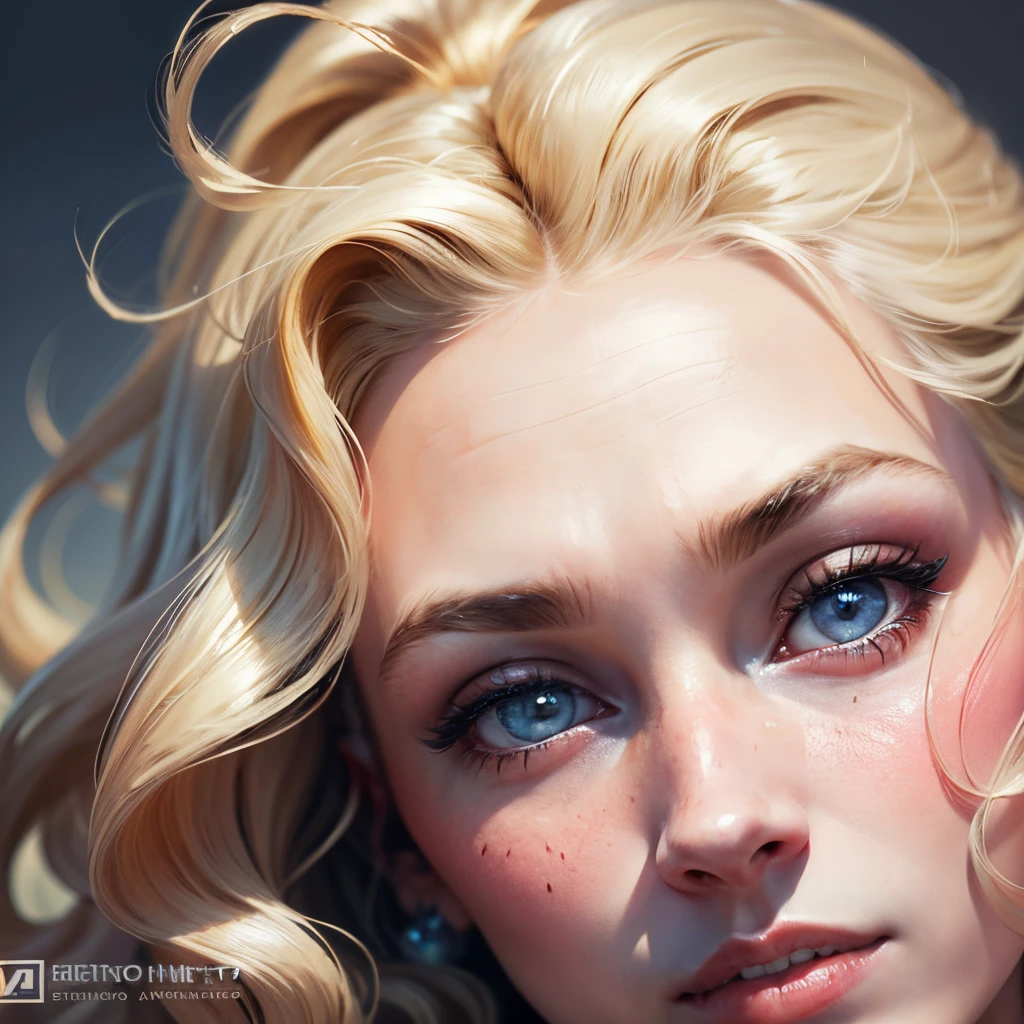 A stunning portrait of a beautiful blonde woman, reminiscent of classic Hollywood glamour. Think of Grace Kelly's elegance, captured in a modern setting. The subject styled in a timeless fashion, with soft waves in her hair and a subtle, sophisticated makeup look that enhances her natural beauty. The medium photo hyper-realism, with a focus on highly detailed and high-resolution 16k imagery. --auto --s2