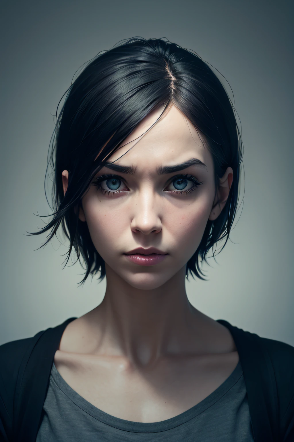 Woman with borderline personality disorder