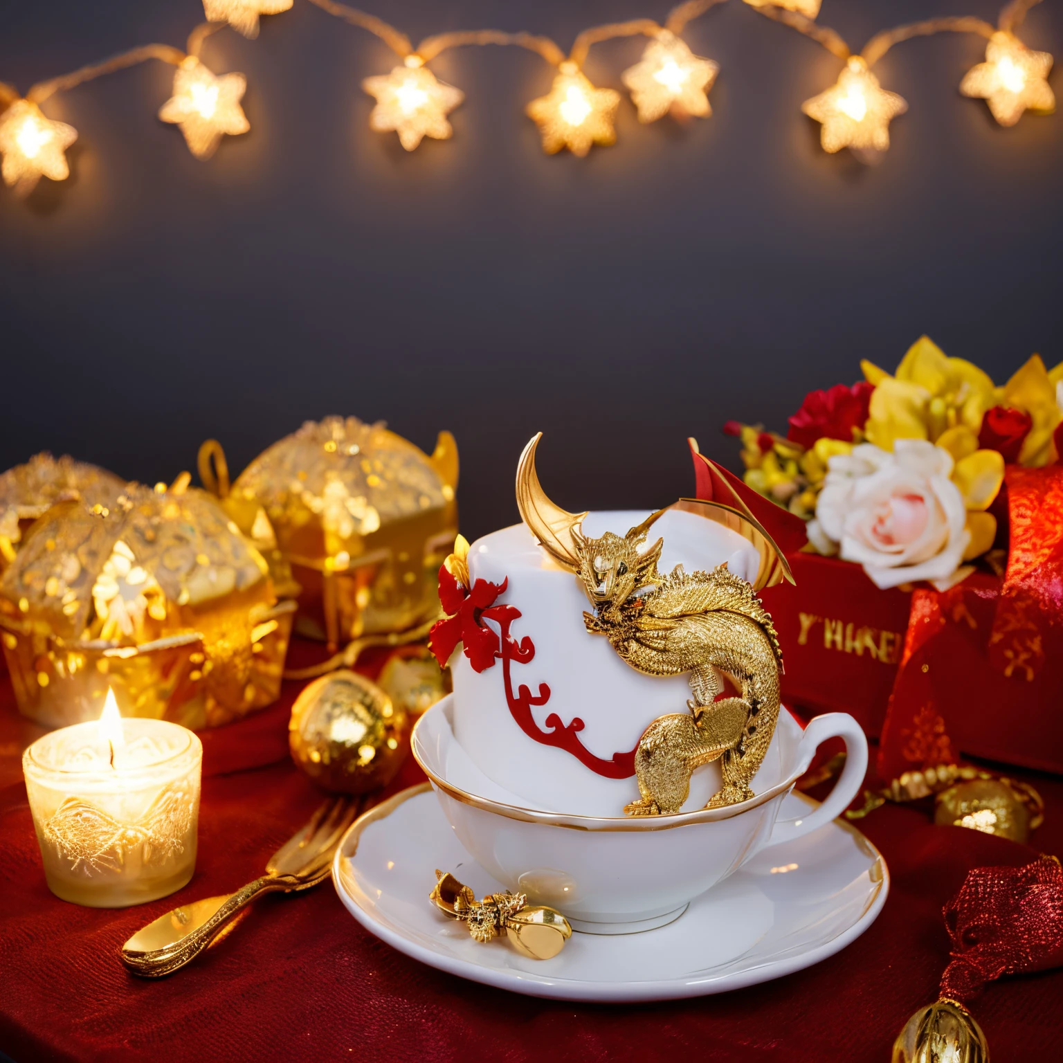 Dragon New Year's card