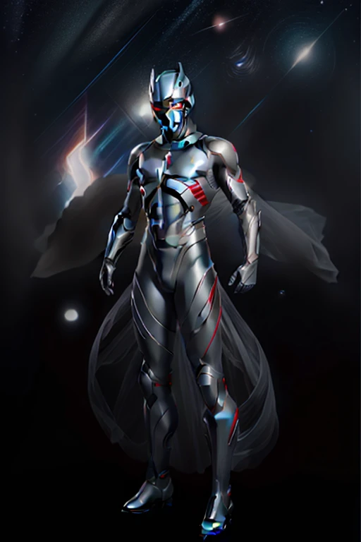 Ultraman、Because the stars in the far sky seemed to shine terribly、I was chasing the light、