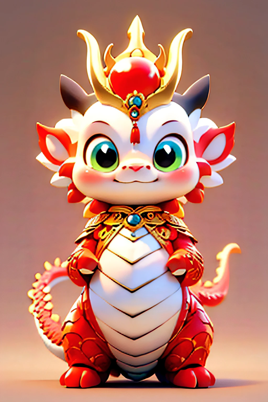 Cute Chinese dragon