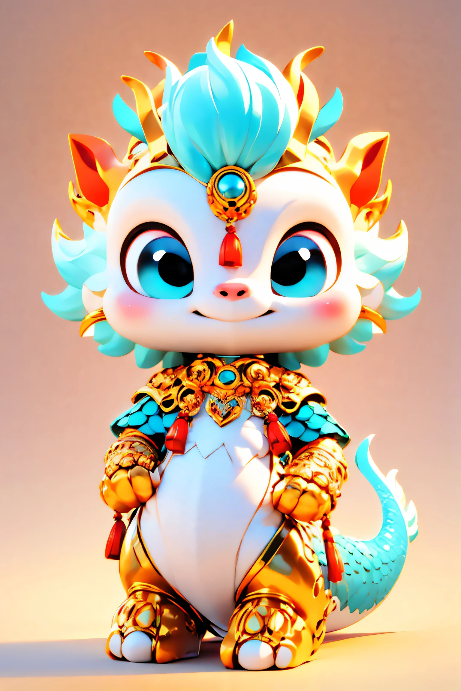 Cute Chinese dragon