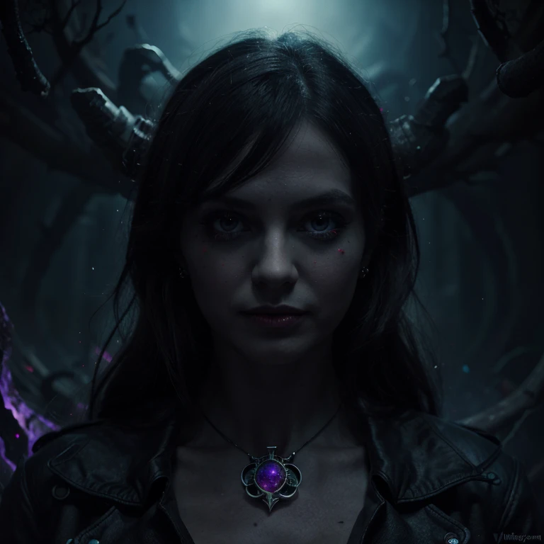 Dark shadows, dark evil hell of the                     underground hell ,dark fantasy art, dark, ,  vibrant, colorful, hyper detailed, vapor, beautiful,  radiant,    magical, cosmic